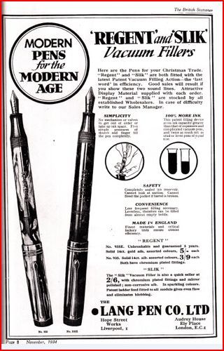 Regent Pen ad